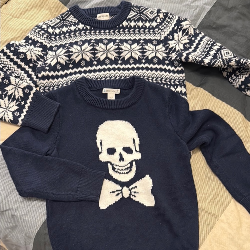 J crew boys sweaters size small